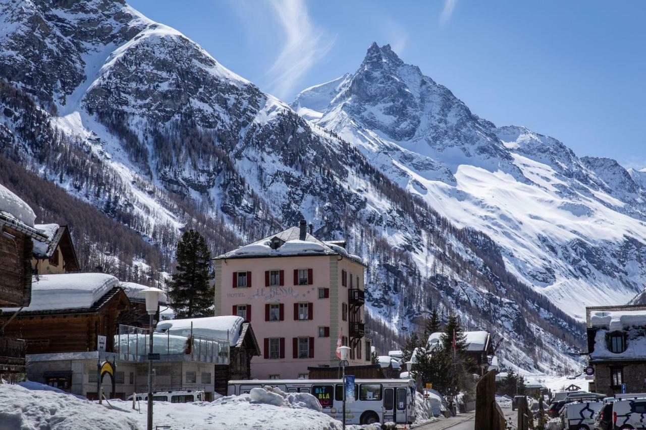 Hotel Le Besso - Swiss Romantic Lodge Зинал Екстериор снимка